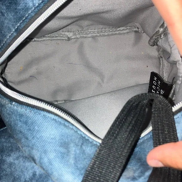 Black Backpack with Mouse Ears - Picture 3 of 5